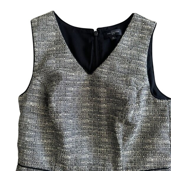 BANANA REPUBLIC Gray Pleated A Line Dress Size 0 - Picture 2 of 10